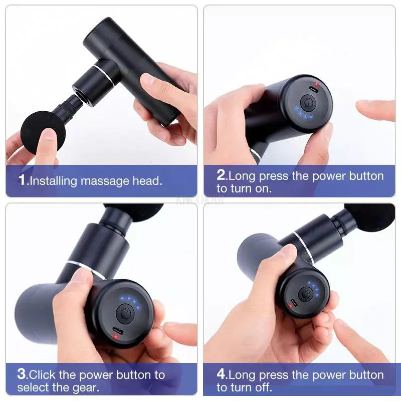 Portable Mini Silent Fascia Gun Muscle Relief